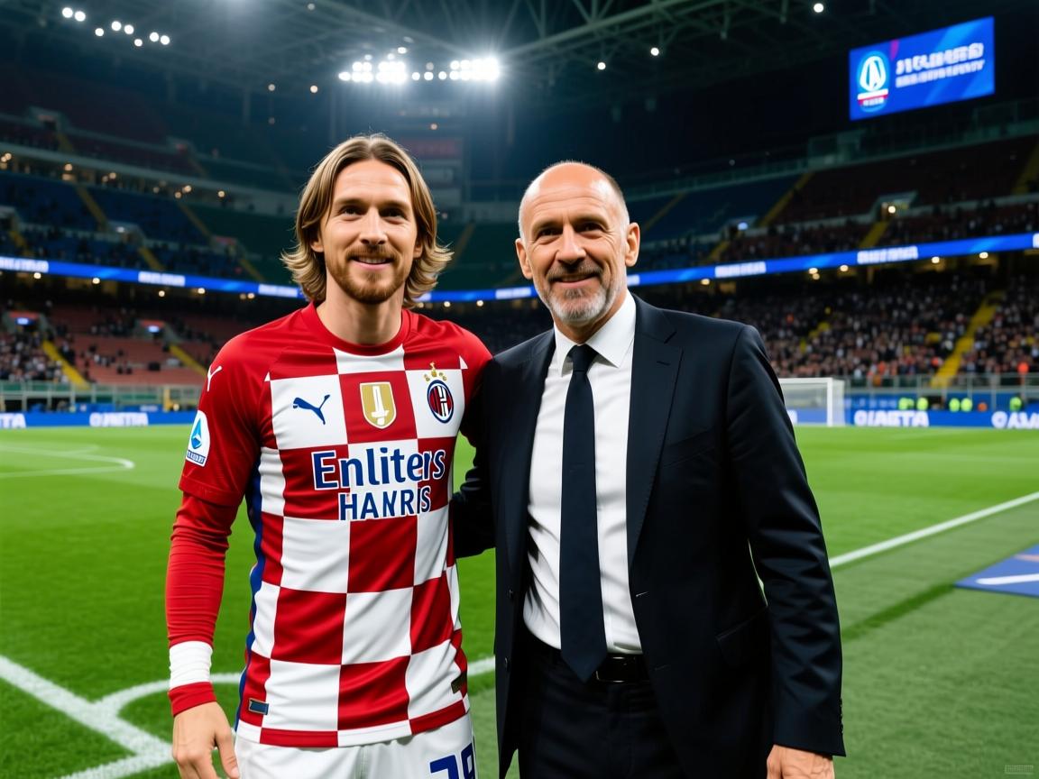 莫德里奇、阿莱格里现身意甲：圣西罗见证传奇与战术的交汇