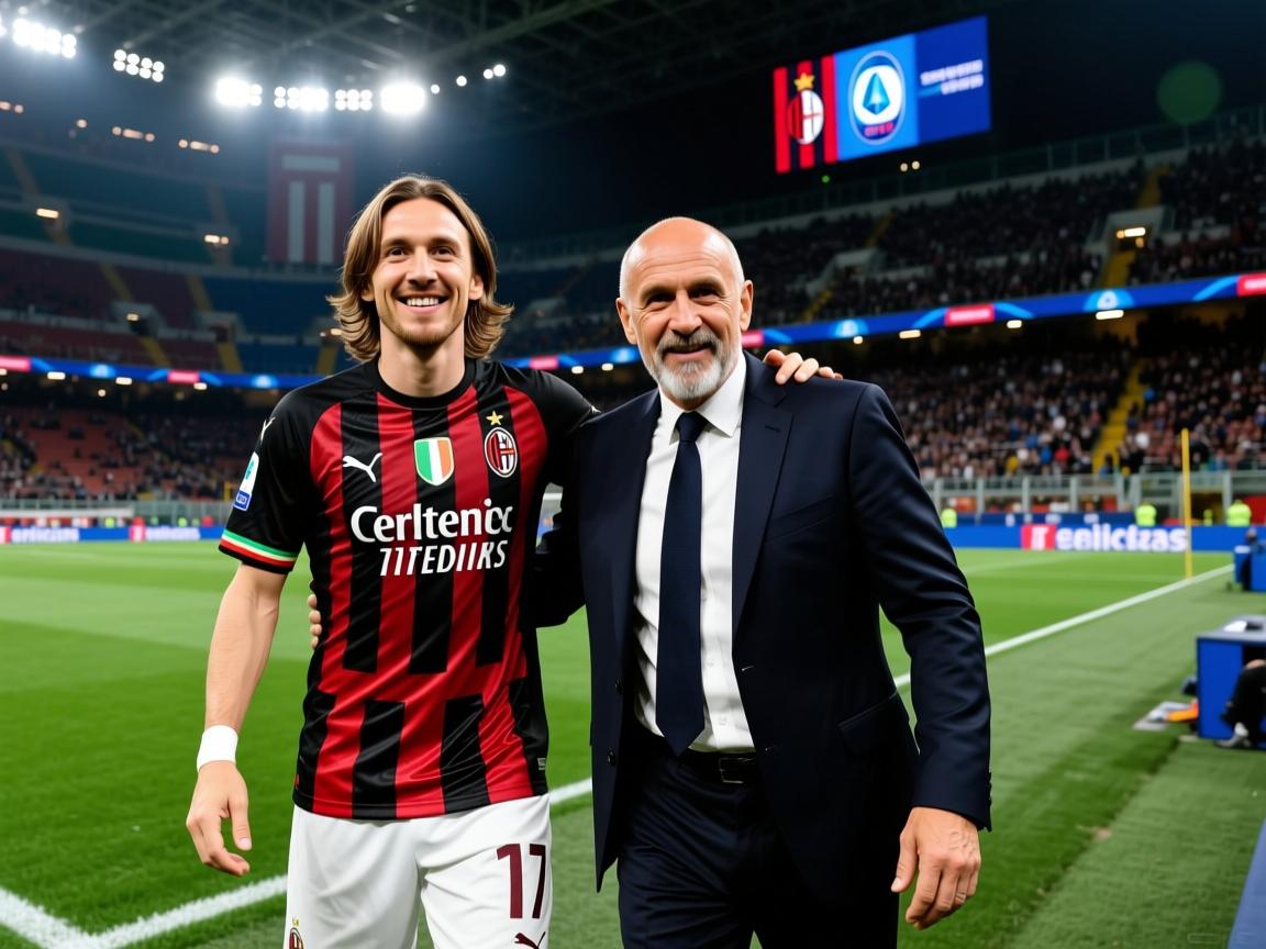 莫德里奇、阿莱格里现身意甲:圣西罗见证传奇与战术的交汇 第2张